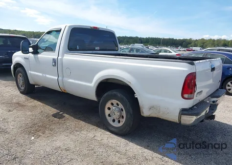2005 Ford F-250 Xl/Xlt из США, поврежденный, VIN 1FTNF20515EB82555
